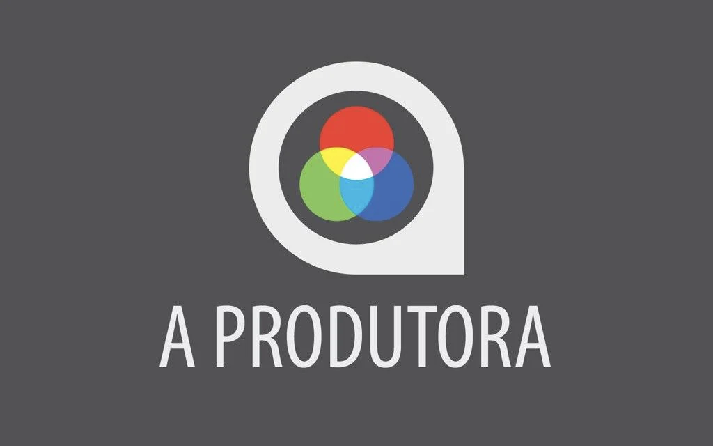 iAi? logo with the text 'A Produtora' (The Production Studio) on a gray background.